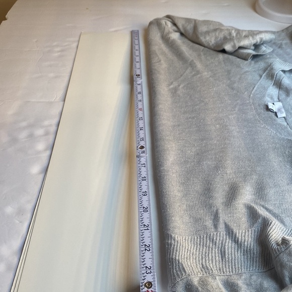 J. Jill Linen Rayon BlendLong Sleeve Crochet Top - Picture 7 of 11